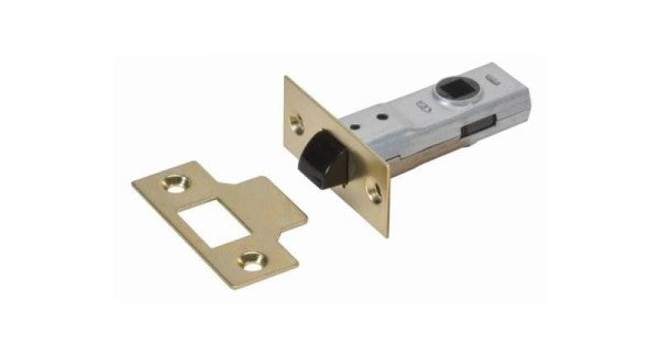 Union Y2600 Tubular Latch Essentials Polished Brass 79mm