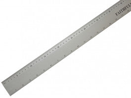 FAI Aluminium Flat Rule 1m/39in