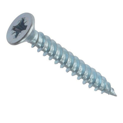 Forgefix Pozi Screw CSK 1.3/4in x 6 Black ZP Box 200