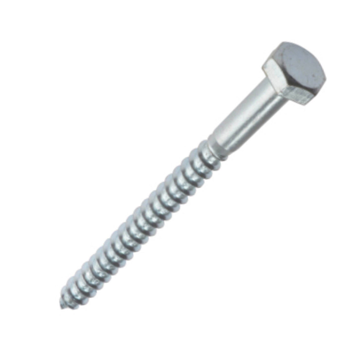 Forgefix Coach Screw Hexagon M12 x 50mm ZP Bag 5