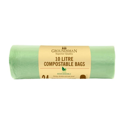Groundsman Compostable Bag 10L Roll 24