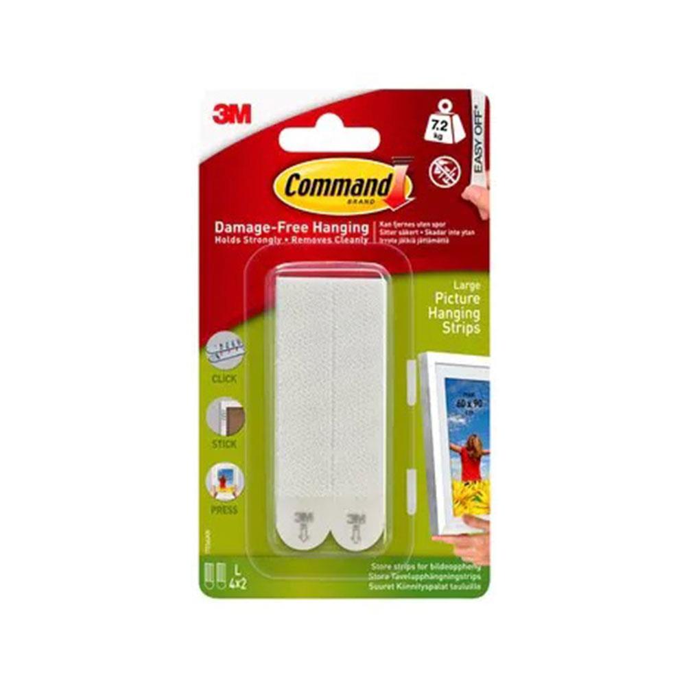 Command Large Picture Hanging Strips Pack 4 7100336547