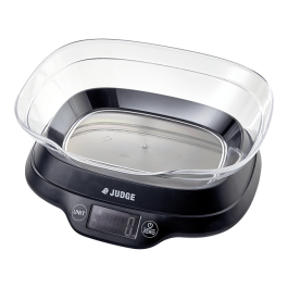 Judge Kitchen Scale With Clear Bowl 5kg J406