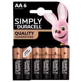 Duracell Simply Batteries AA x 6 S18450