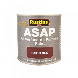 Rustins ASAP Paint Red 500ml