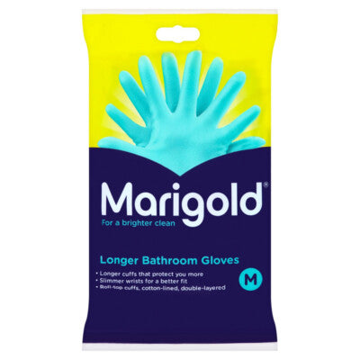 Marigold Bathroom Gloves Medium Green