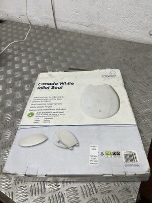 Croydex Easy Fix Toilet Seat White WL401022H