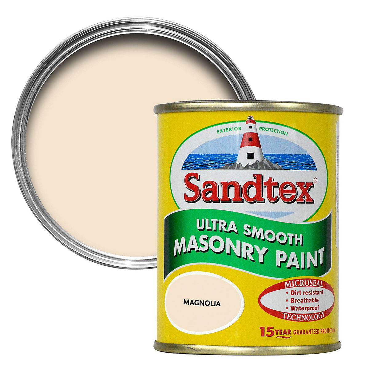 Sandtex Smooth Masonry Paint Magnolia 5L