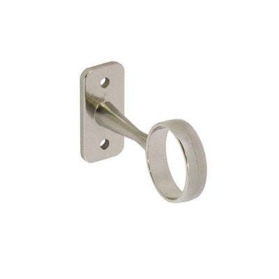 Securit Centre Bracket Brushed Nickel 25mm Single