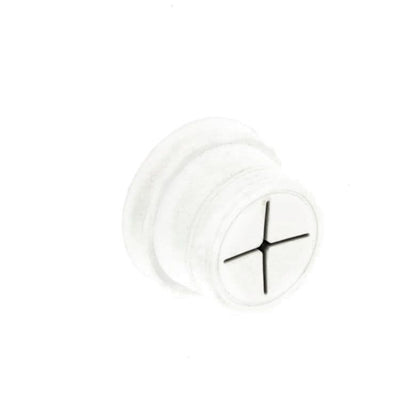 Securit Towel Holder White Single x 2 S6360