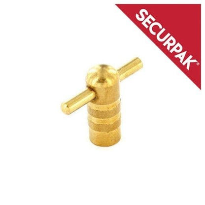 Securpak Brass Radiator Key Pack 2