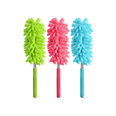 Fackelmann Telescopic Duster Pink Blue or Green