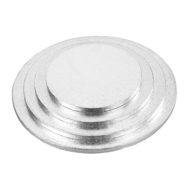 Tala Round Cake Drum Silver 8in 10A21208