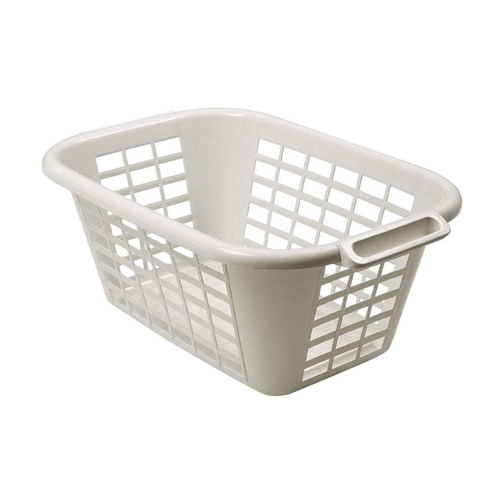 Addis Rectangular Laundry Basket Linen 510606