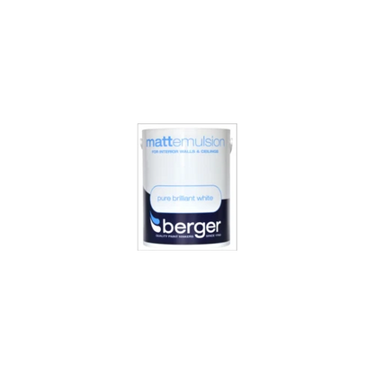 Berger Matt Emulsion Brilliant White 10L